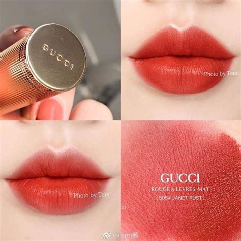 gucci janet 505 lipstick